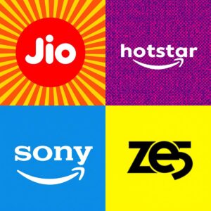 All-in-One Streaming Combo – JioHotstar + Prime + SonyLIV + ZEE5